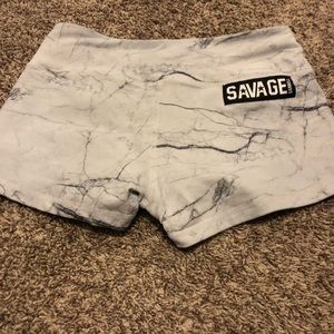 Savage barbell shorts